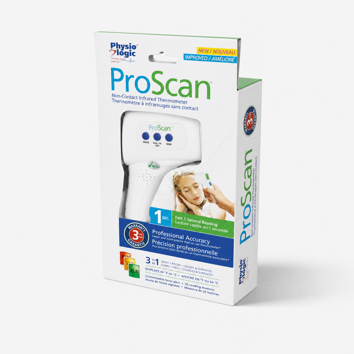Physio Logic ProScan Infrared Thermometer