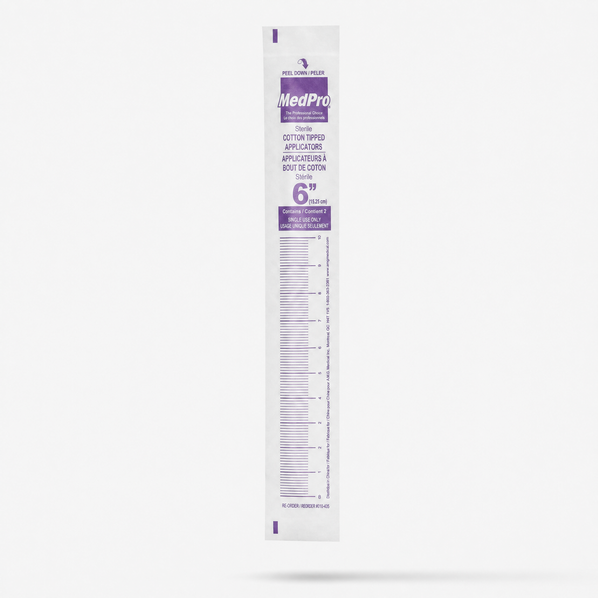 MedPro Wood Cotton Tip Applicators 6 Inch