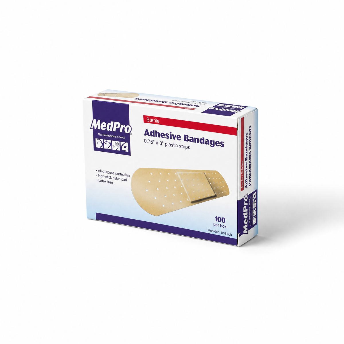 Pansements adhésifs en plastique MedPro