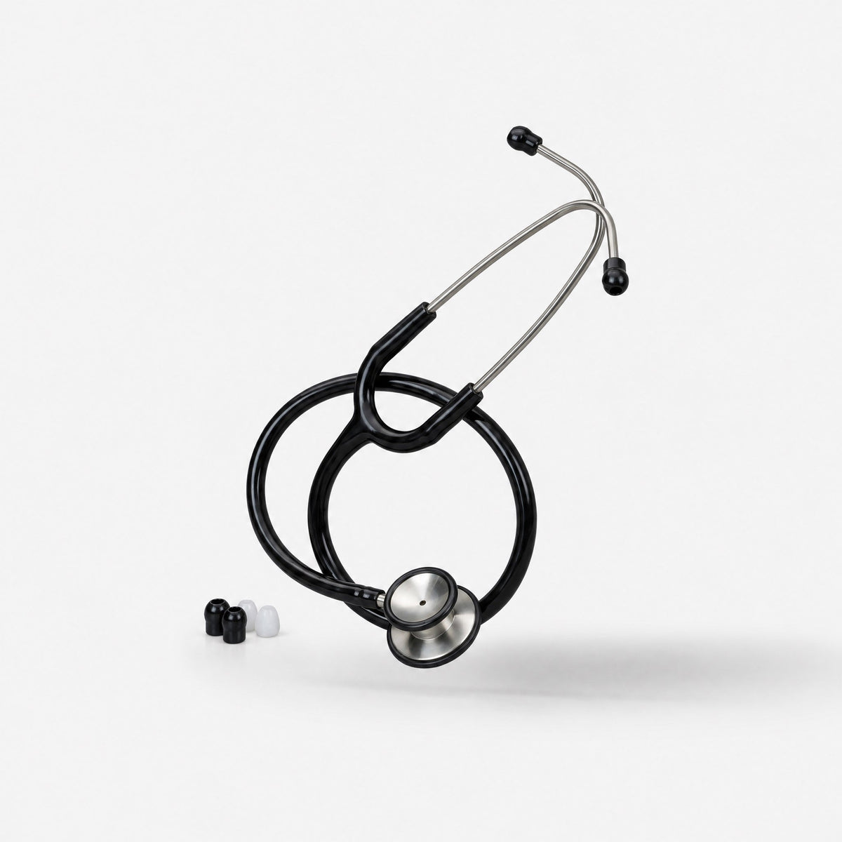 Physio Logic Premier Elite Stethoscope — Adult, Pediatric, Black