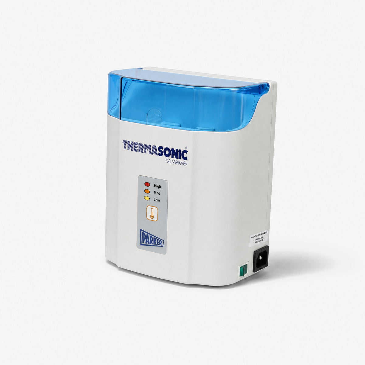 Chauffe-gel à ultrasons Parker Thermosonic — réglable, pour échographies