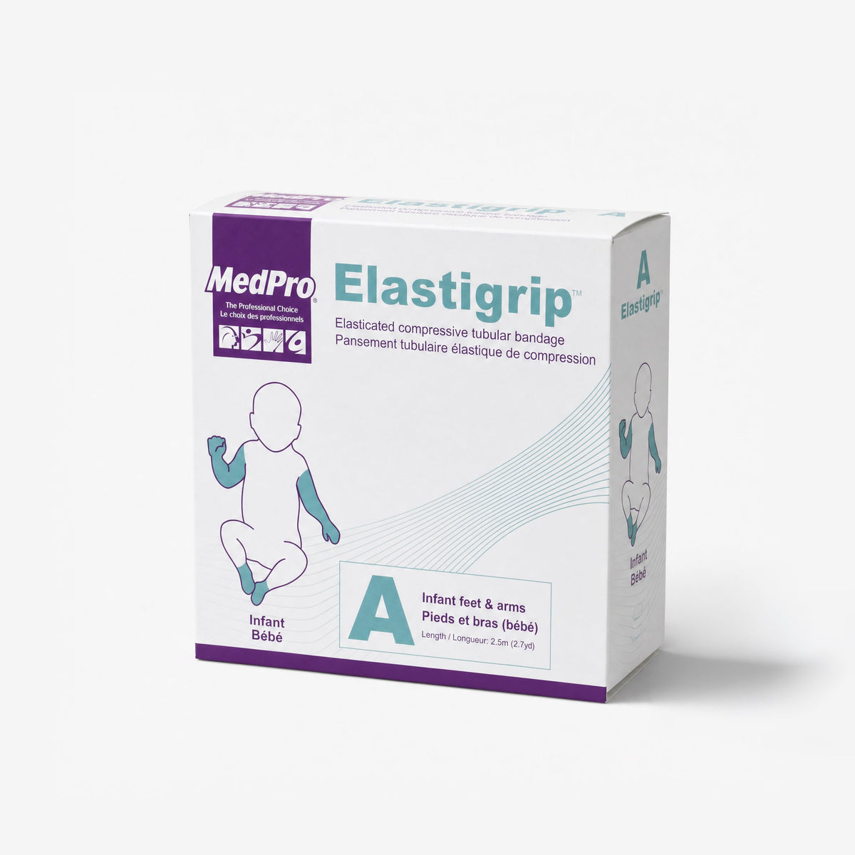Bandes de compression tubulaires élastiques MedPro Elastigrip
