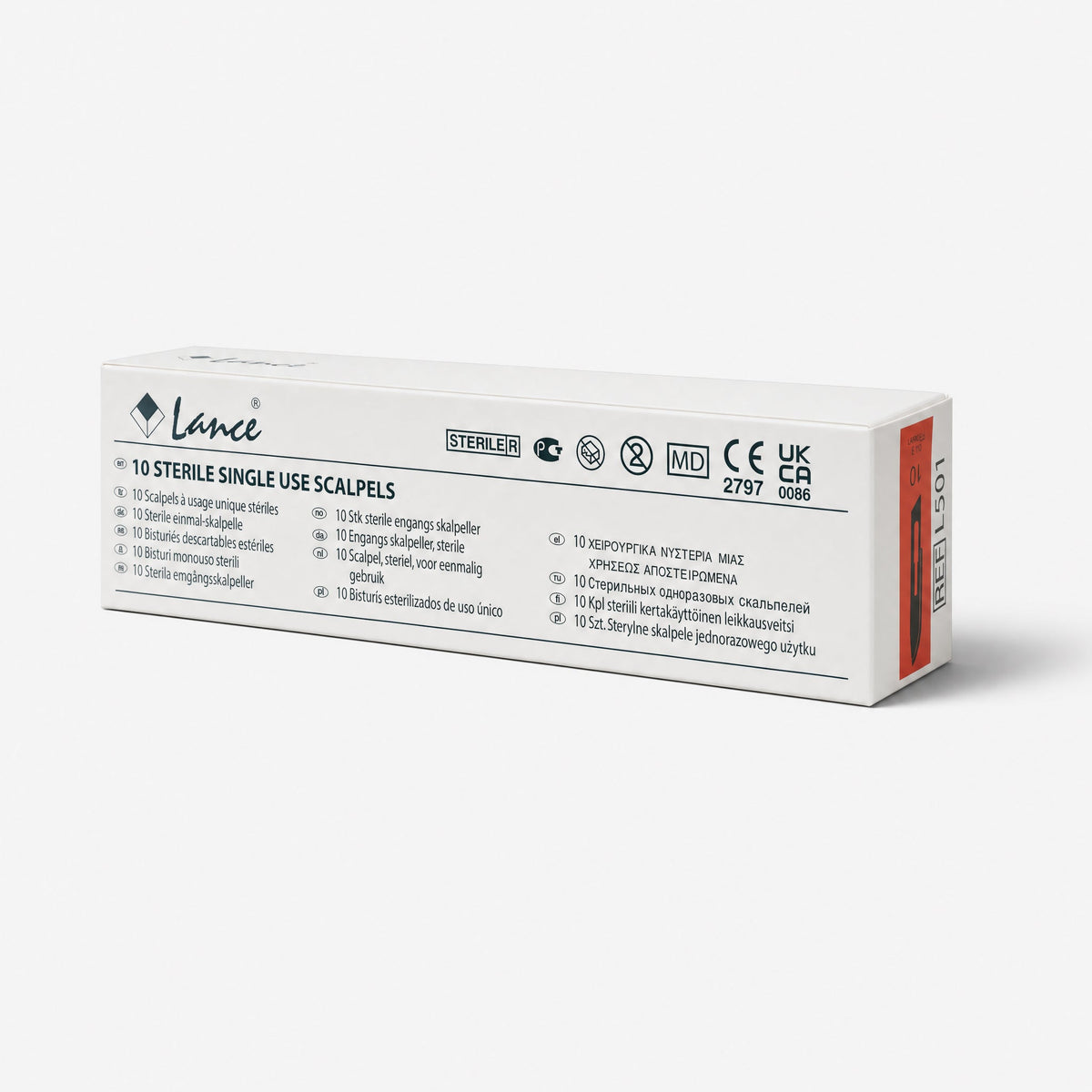 Scalpel jetable Lance avec lame