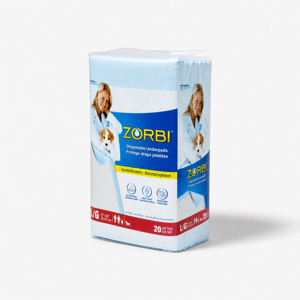 Zorbi Disposable Underpads