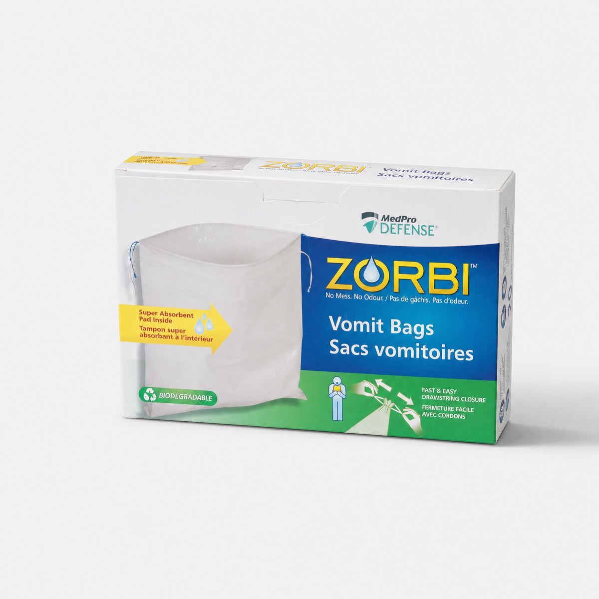 Zorbi Biodegradable Vomit Bags
