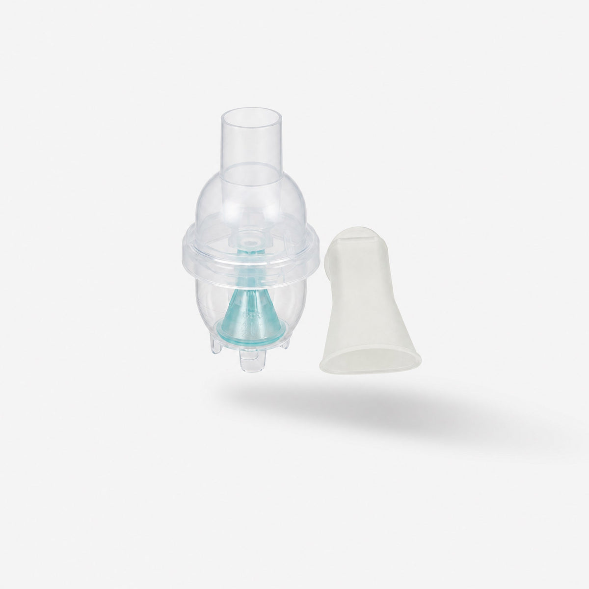 Gobelet de nébuliseur, insert, capuchon et embout buccal