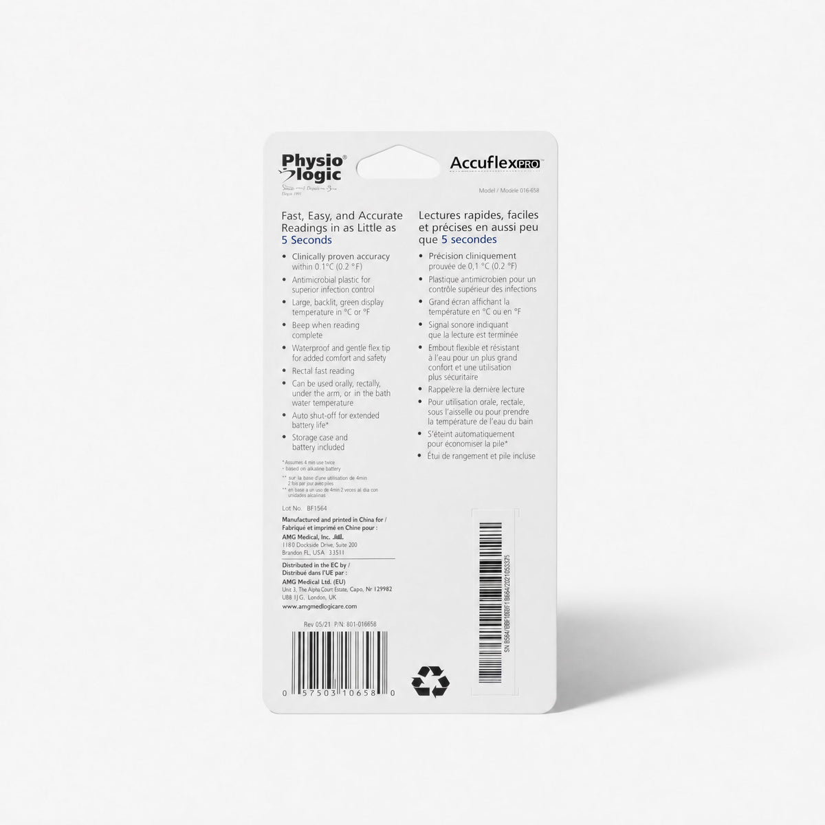 Physio Logic AccuflexPro+ Thermometer