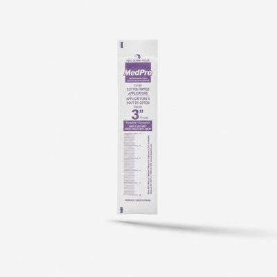 MedPro 3In. Cotton Tipped Applicators