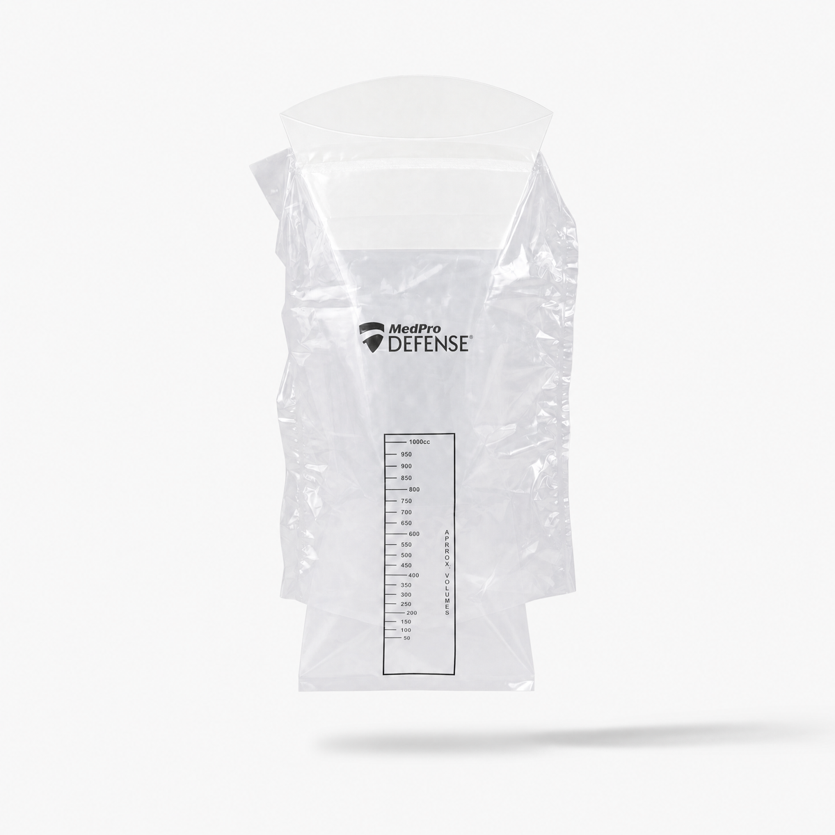 MedPro Vomit Bag — Single Use, Transparent, 1 L