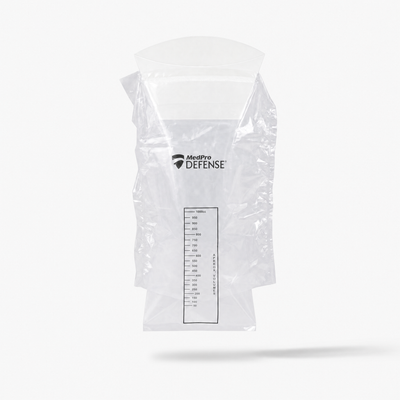 MedPro Vomit Bag — Single Use, Transparent, 1 L