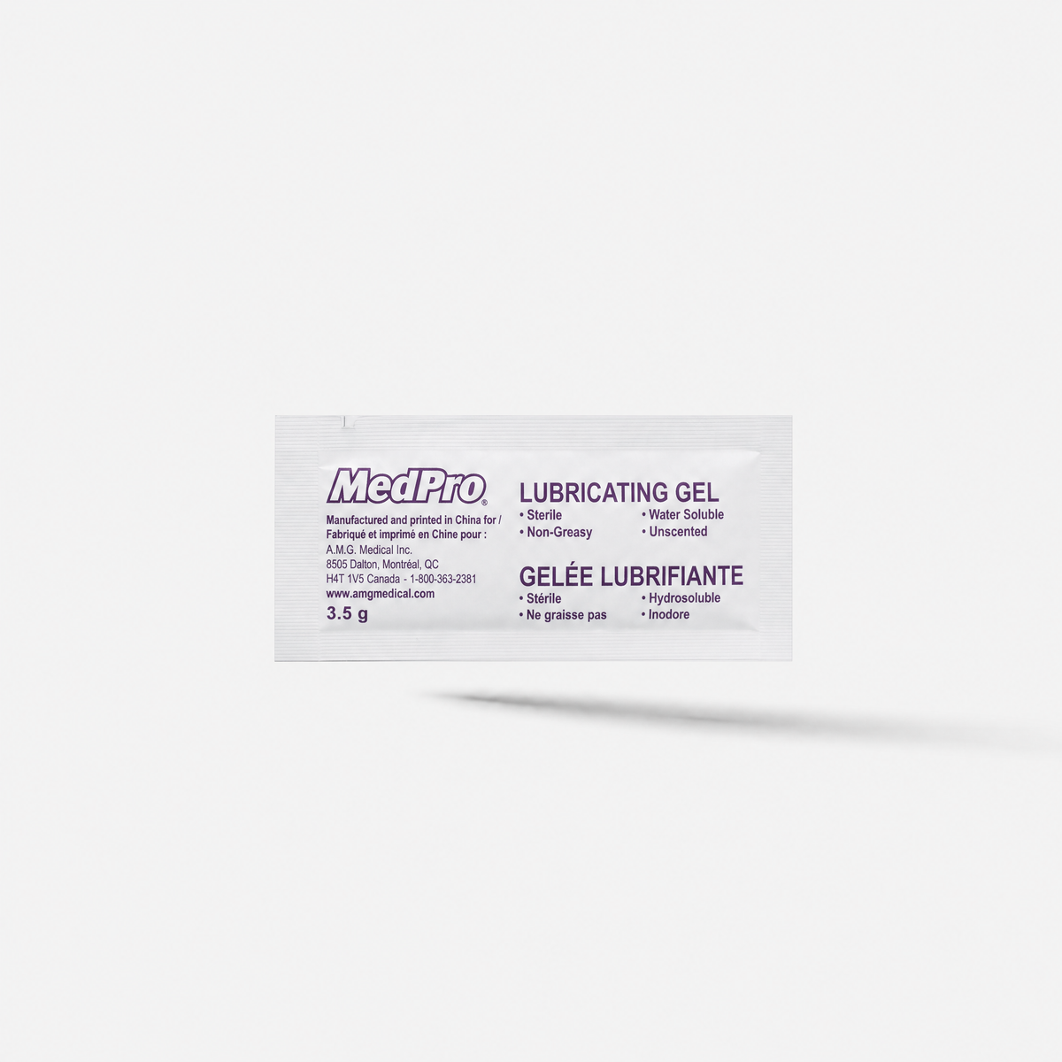 MedPro Lubricating Gel, 3.5g Sachet St.