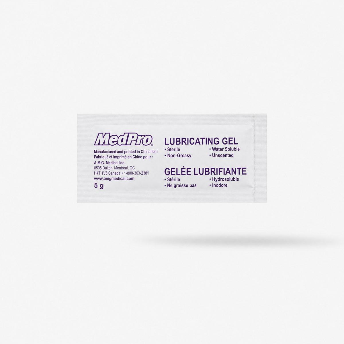 MedPro Lubricating Gel, 5g Sachet St.