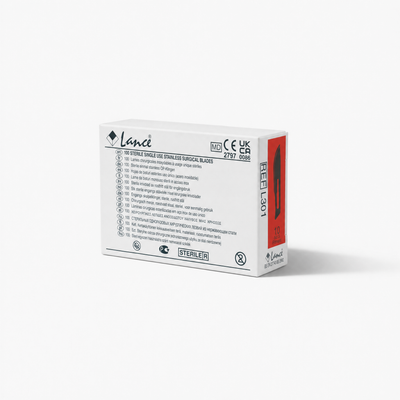 Lames de scalpel en acier inoxydable Lance