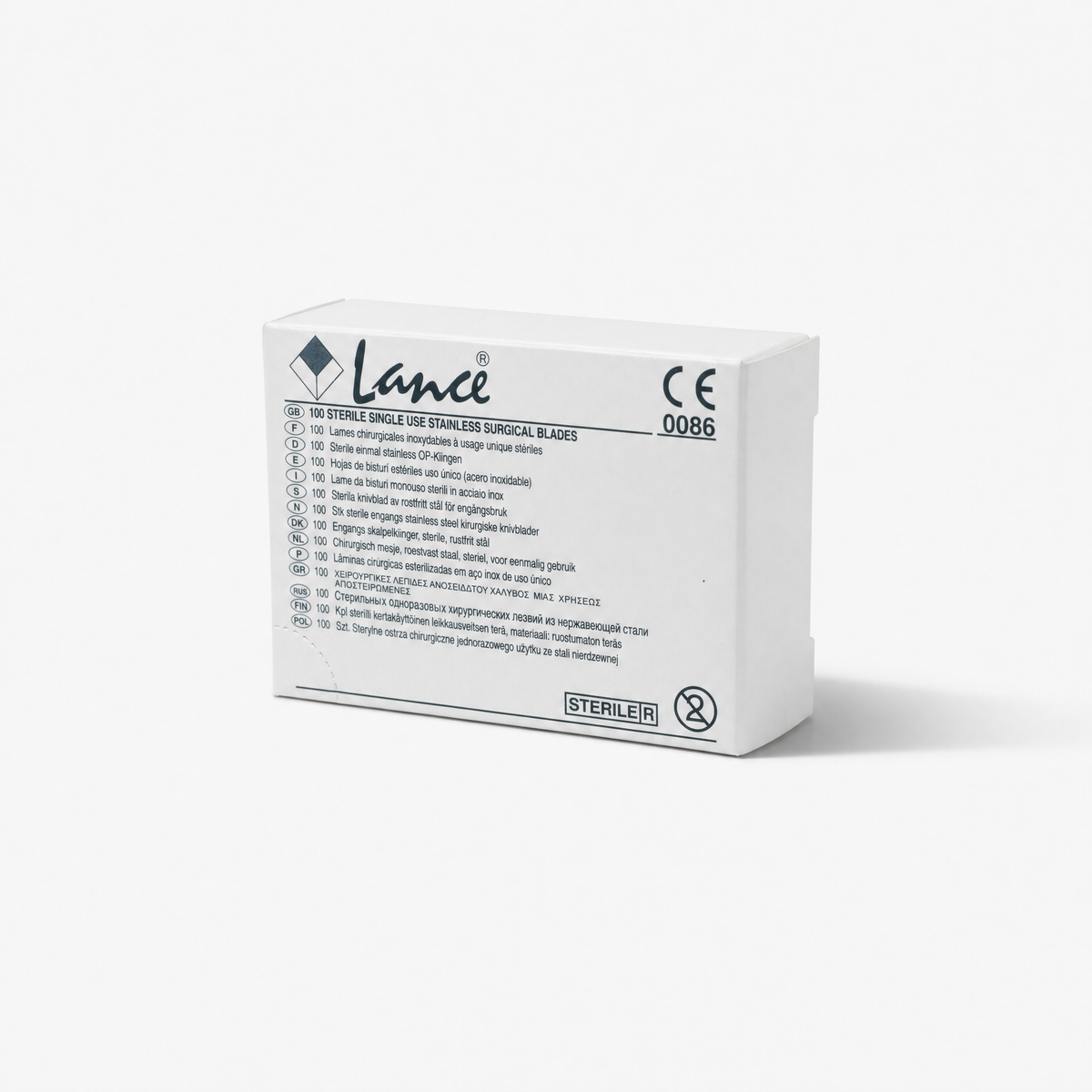 Lames de scalpel en acier inoxydable Lance