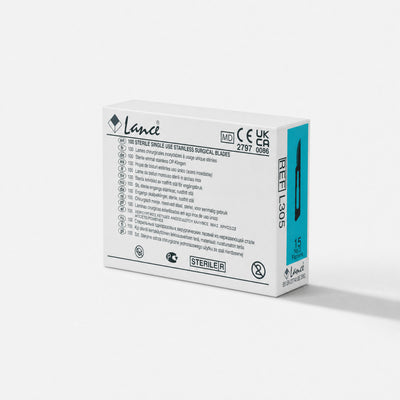 Lames de scalpel en acier inoxydable Lance