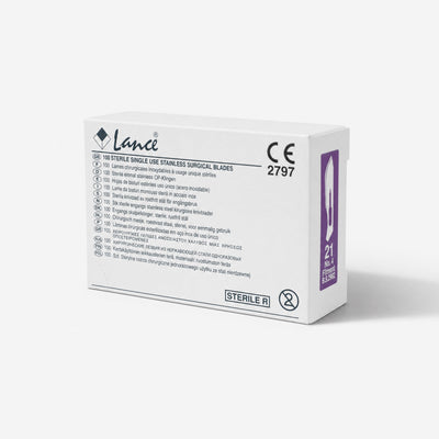 Lames de scalpel en acier inoxydable Lance
