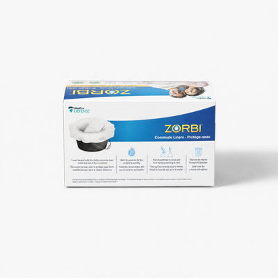 Zorbi 100% PCR, Biodegradable Commode Pail Bags