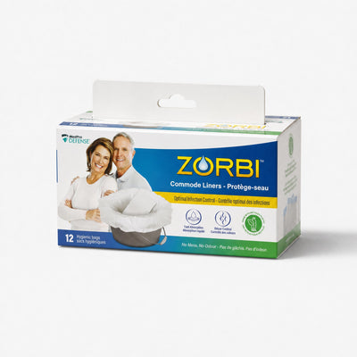 Zorbi Commode Liners: 100% PCR