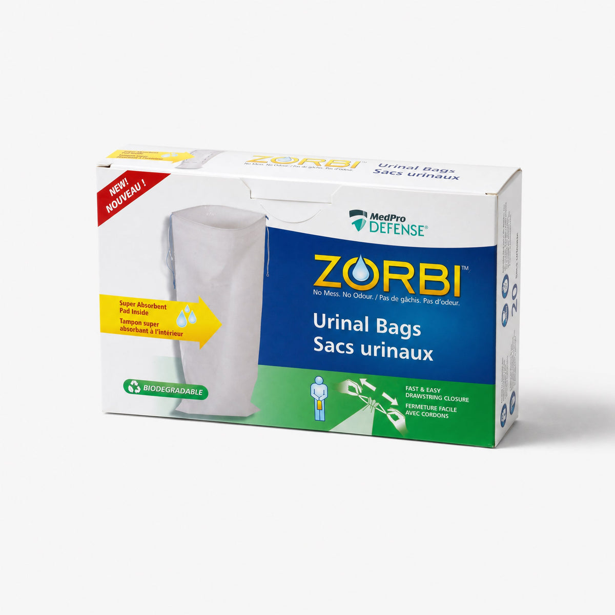 Zorbi Urinal Bags