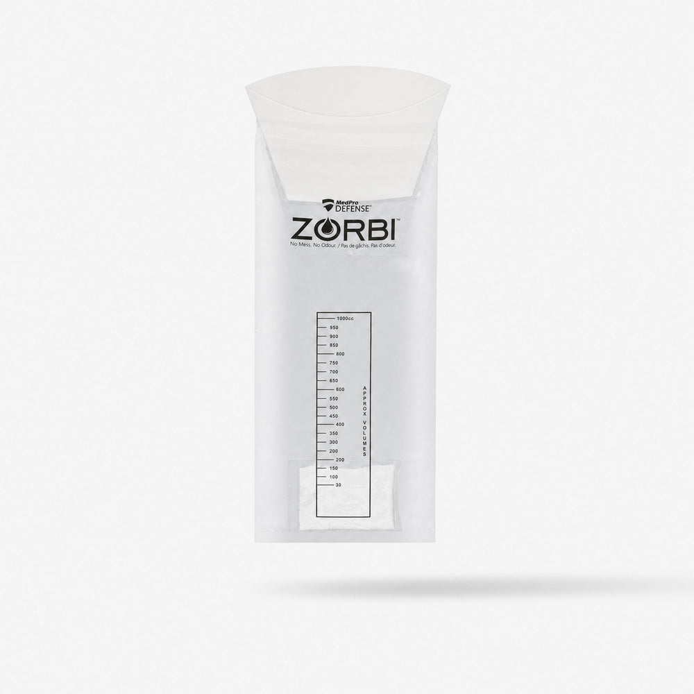 Emesis Bags with Powder | Zorbi — AMG Medical
