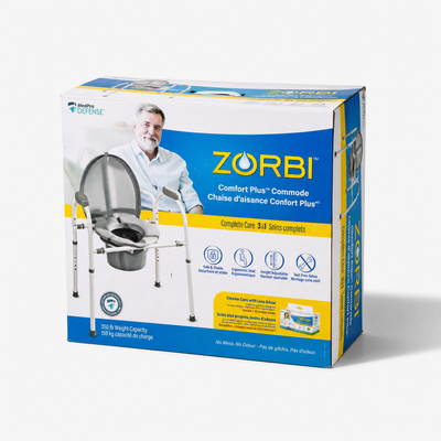 Zorbi Comfort Plus Bedside Commode